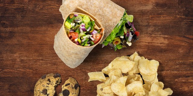 Greek Wrap Lunch Box