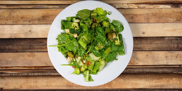Shades of Green Full Meal Salad