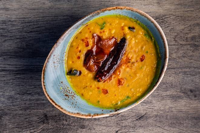Spinach Tadka Dal