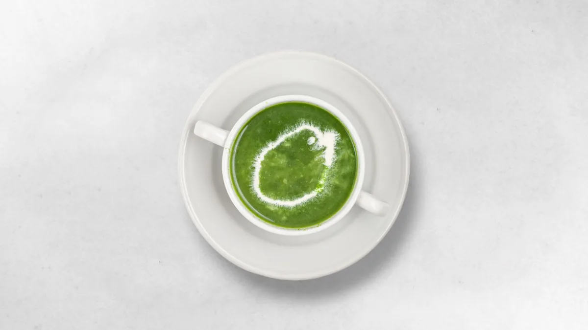 Spinatsuppe
