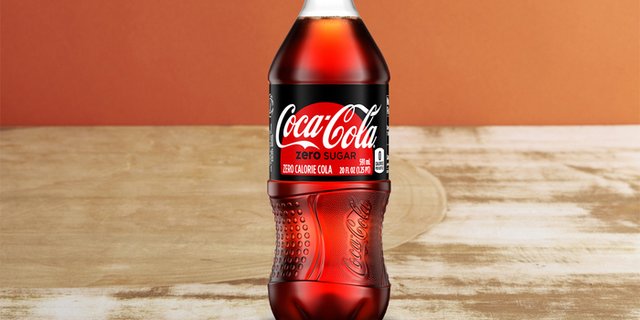 Bottled Coke Zero