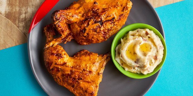 Half Chicken and 1 Side