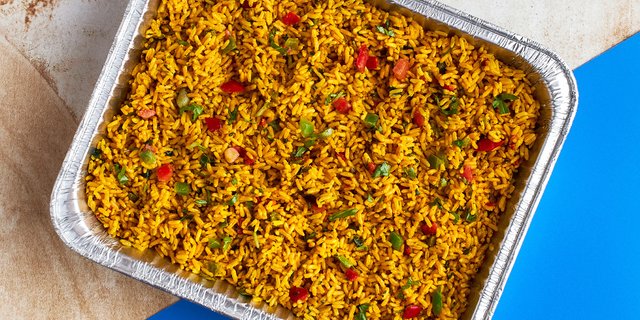 Portuguese Rice Tray