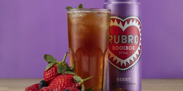 Rubro Berry Iced Tea Can