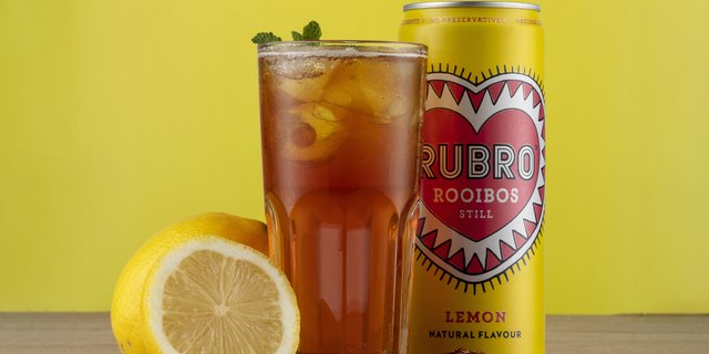 Rubro Lemon Iced Tea Can