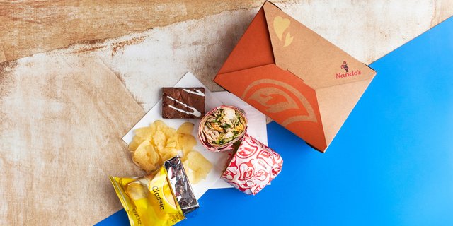 Spicy Chicken Caesar Wrap Box