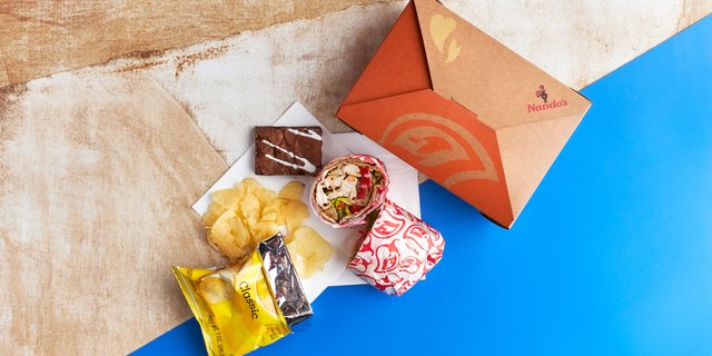 Sweet and Spicy Chicken Wrap Box