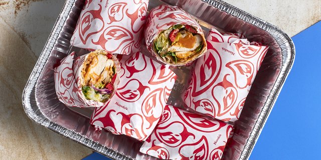 Sweet and Spicy Chicken Wrap Half-Platter