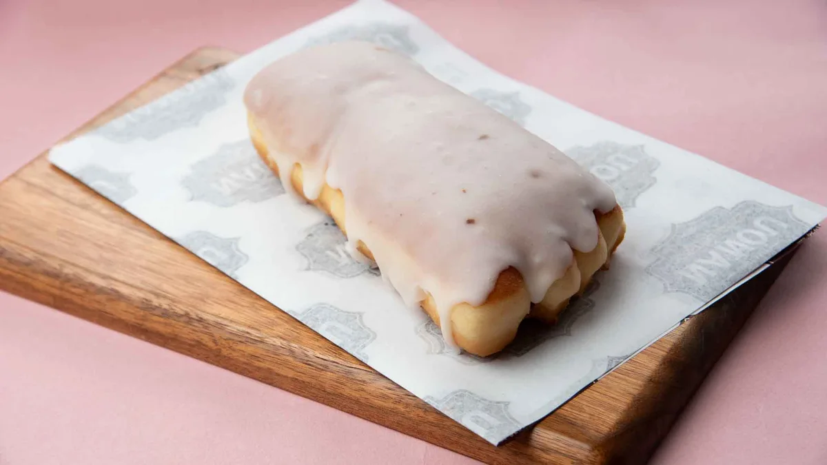 Paw-Shaped Donut with Raisins