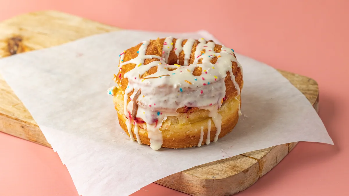 Raspberry Donut