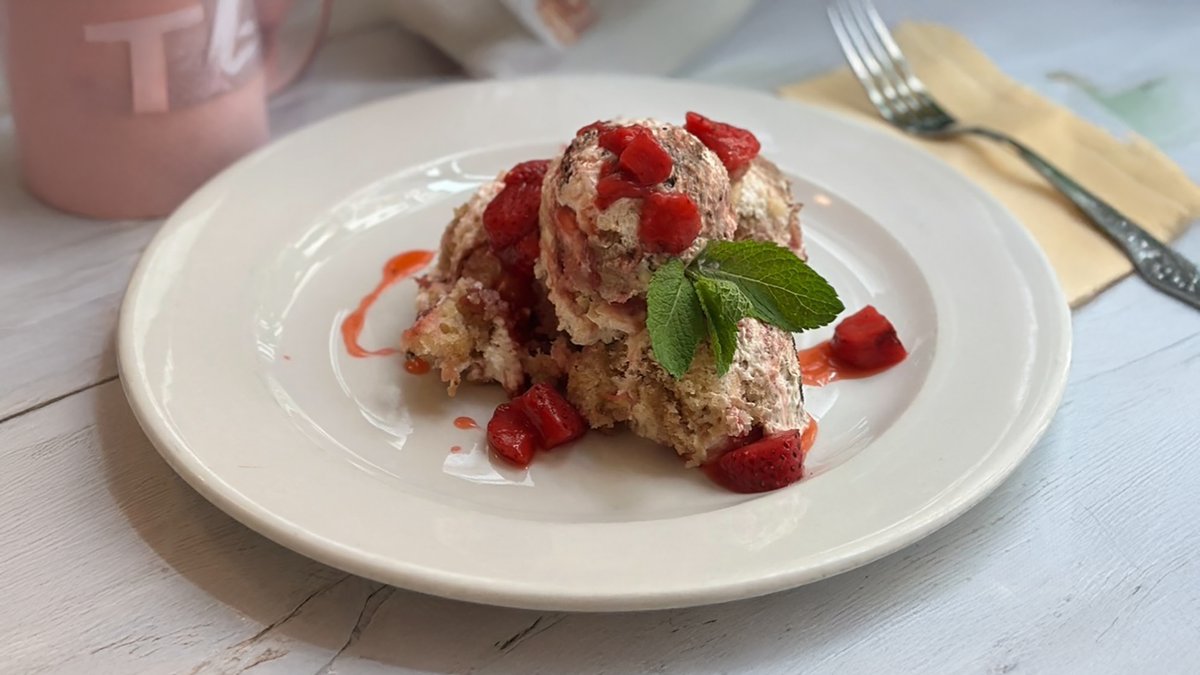 Epres tiramisu (glutén- és cukormentes)