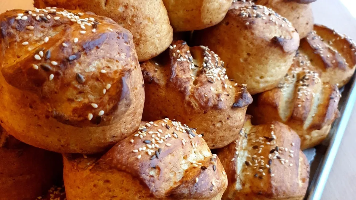 Házi burgonyás tönkölypogácsa