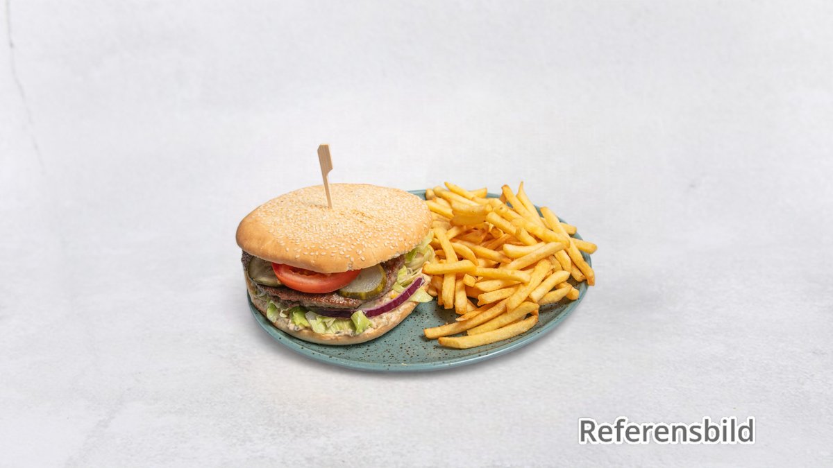 Hamburgertallrik 90 g