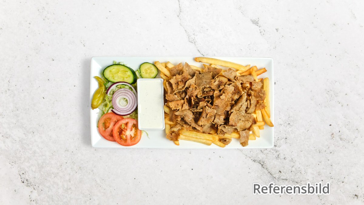 Kebabtallrik