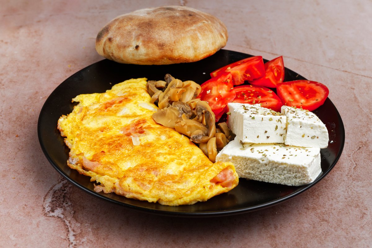Omlet sa Pečurkama
