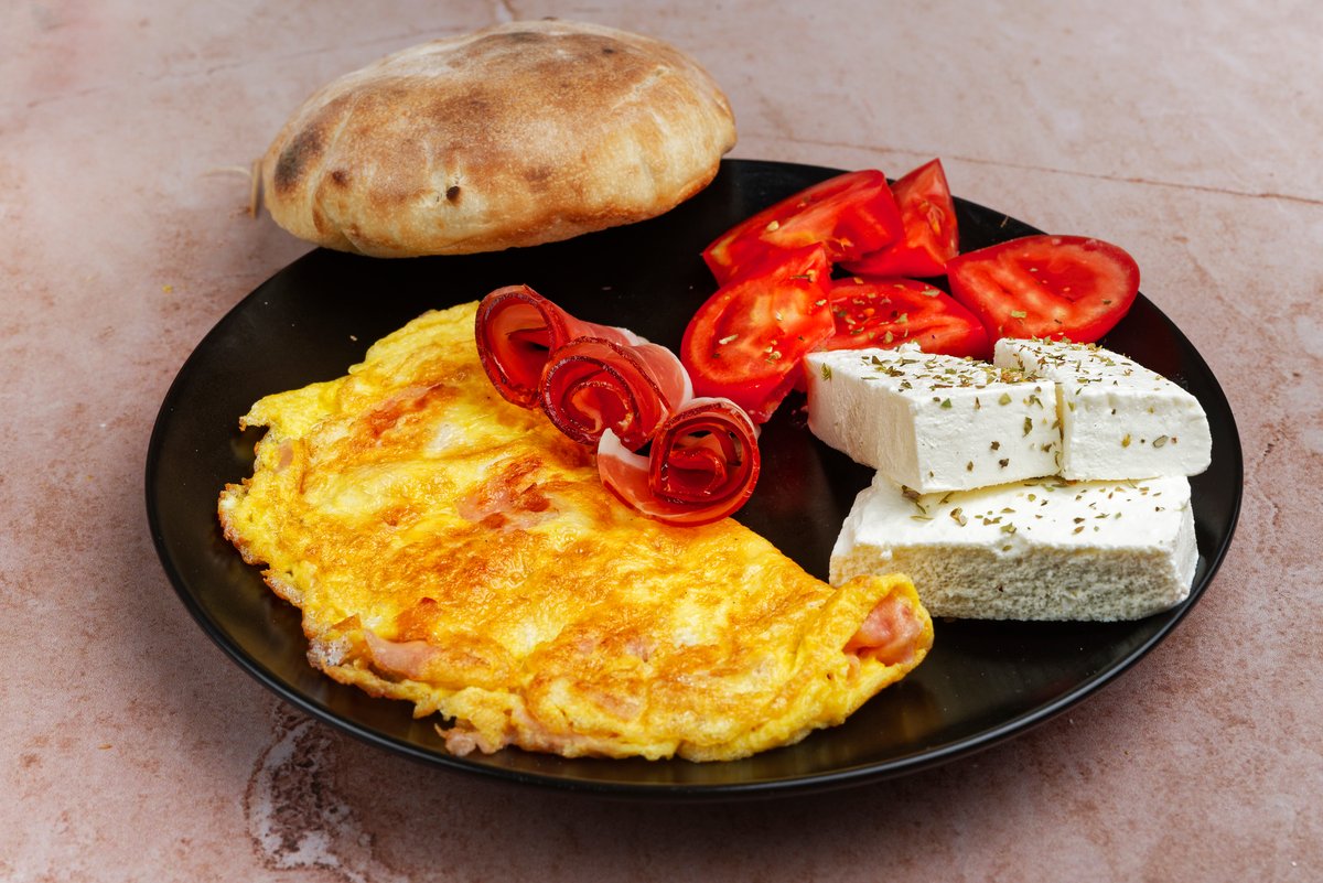 Omlet sa Pršutom