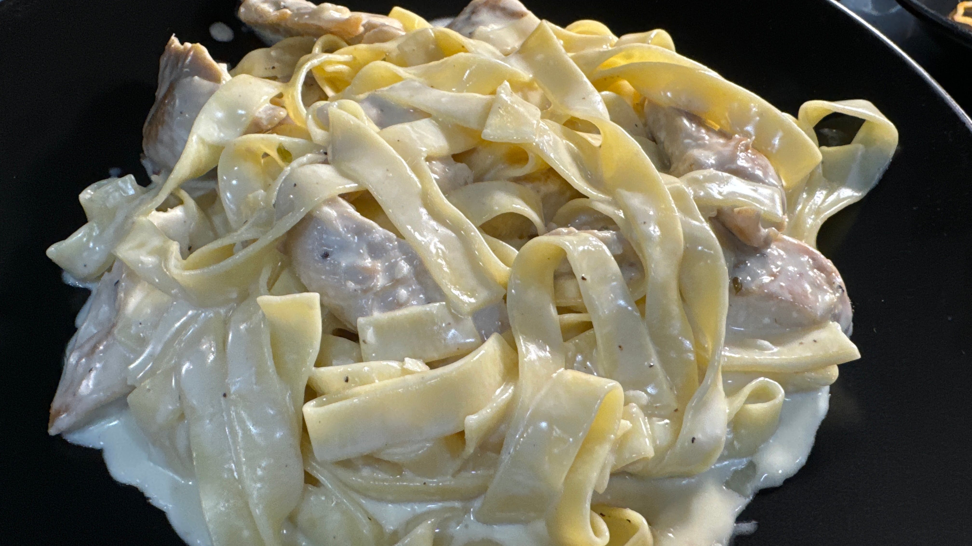 Fettuccine Chicken Alfredo