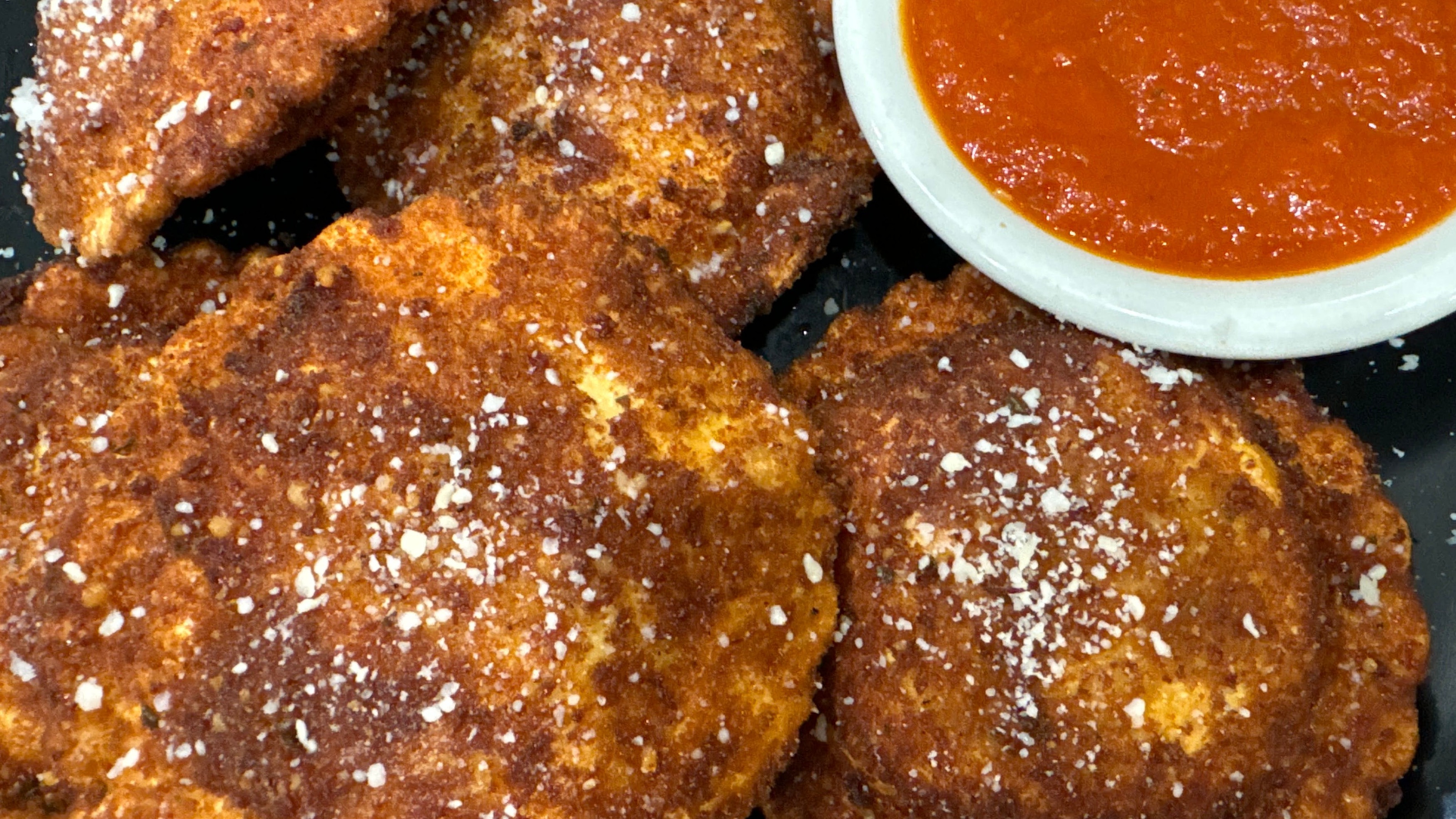 Fried Cheese Ravioli