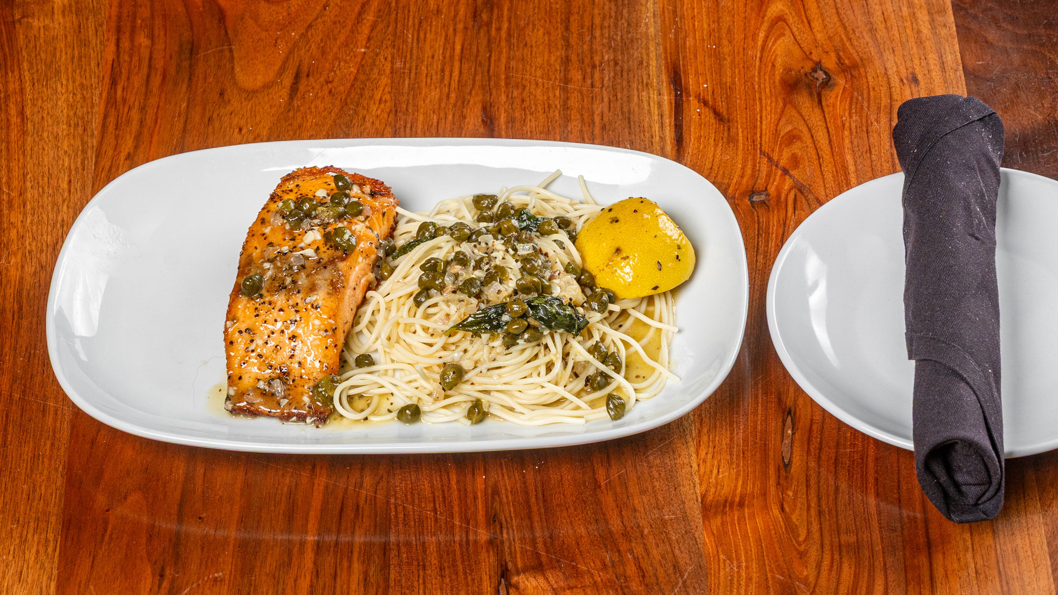 Salmon Piccata