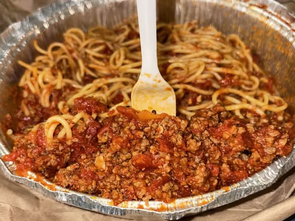Spaghetti Meat Sauce Pasta