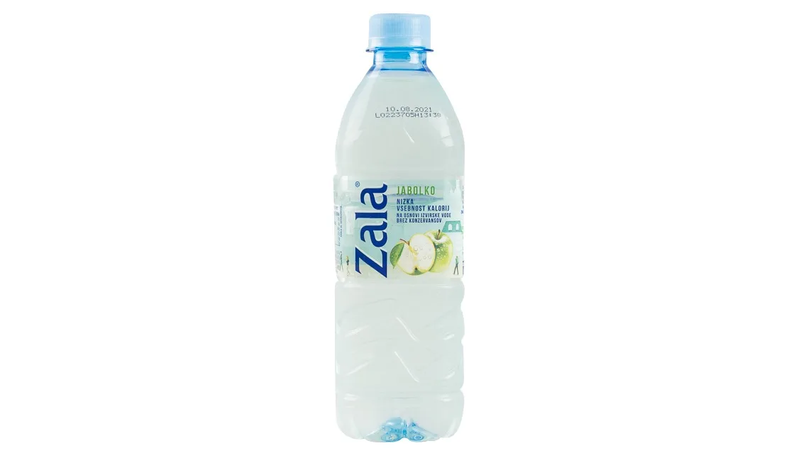 Voda Zala z okusom jabolka 0.5 l