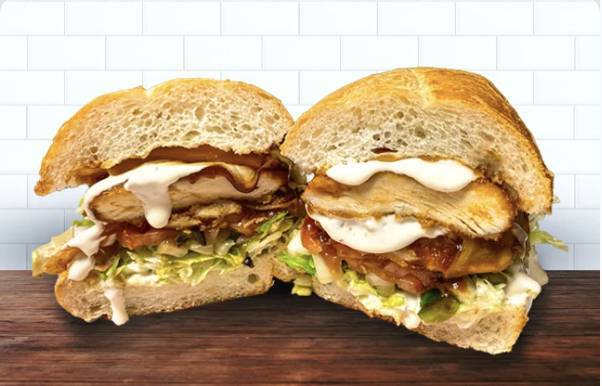 Barbecue Bacon Cheddar Chicken Whole Grinder