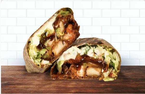Barbecue Bacon Cheddar Chicken Wrap