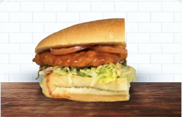 Buffalo Chicken Half Grinder