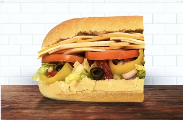 Cheese Combo Half Grinder