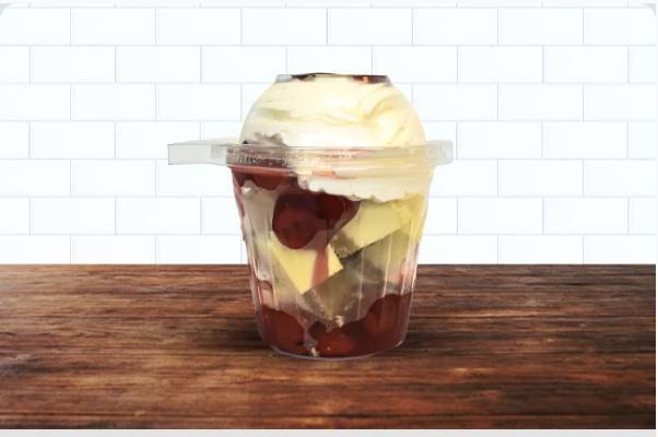 Chunky Cheesecake Cherry Parfait