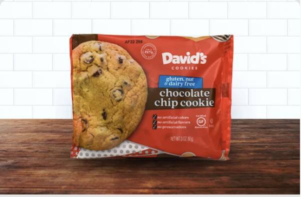 Davids Gluten Free Large Chocolate Chip Cookie