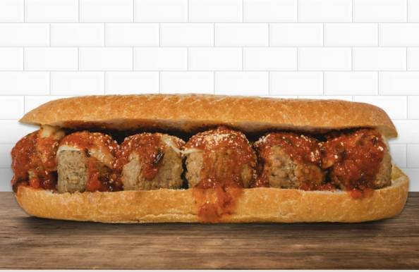 Meatball Parmigiana Whole Grinder