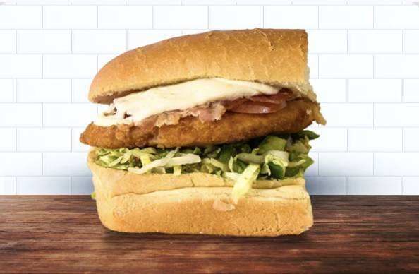 Mozzarella Tomato Chicken with Light Bacon Half Grinder