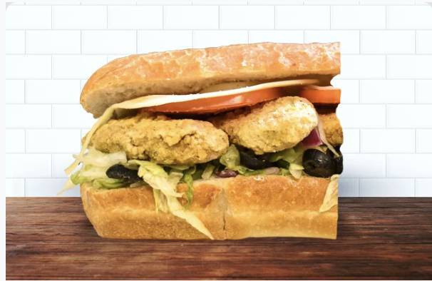 PLANT BASED Chicken Cutlet Half Grinder