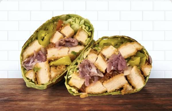 Prosciutto Hot Pepper Chicken Grilled Wrap