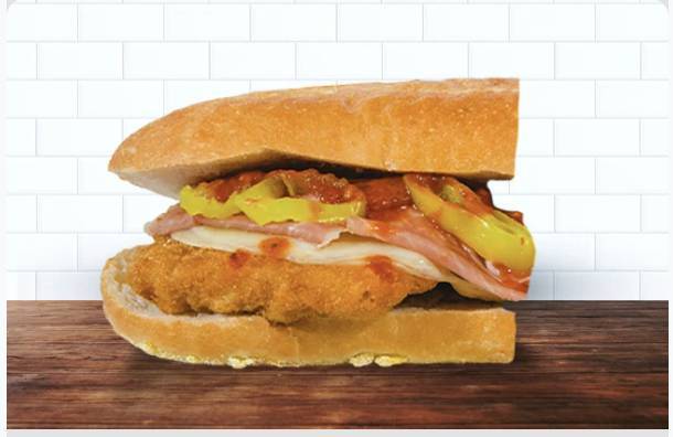 Prosciutto Hot Pepper Chicken Half Grinder