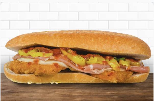 Prosciutto Hot Pepper Chicken Whole Grinder