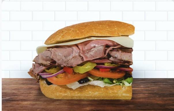Roast Beef "Prime Choice" Half Grinder