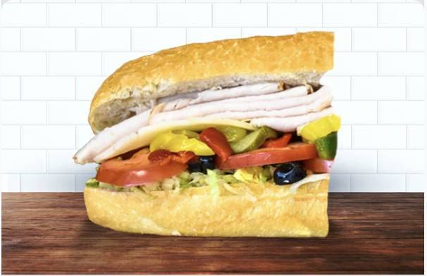 Roasted Turkey Breast Half Grinder