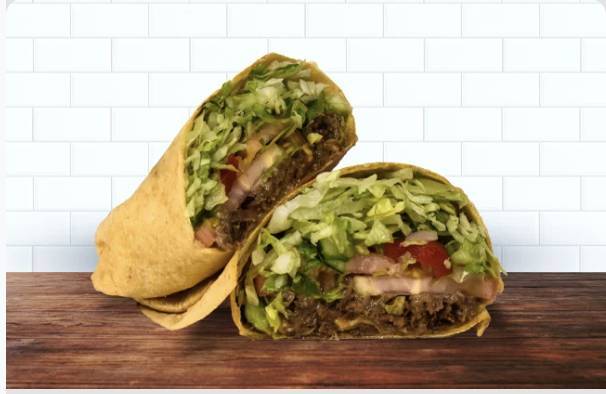 Shaved Steak and Cheese Grilled Wrap