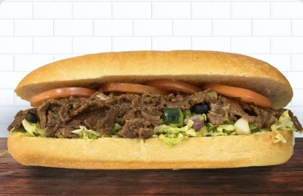 Shaved Steak and Cheese Whole Grinder