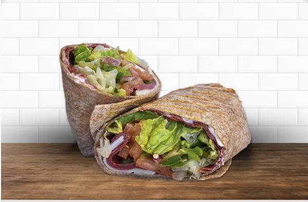 TOTALLY VEGAN Chicken Cutlet Grilled Wrap