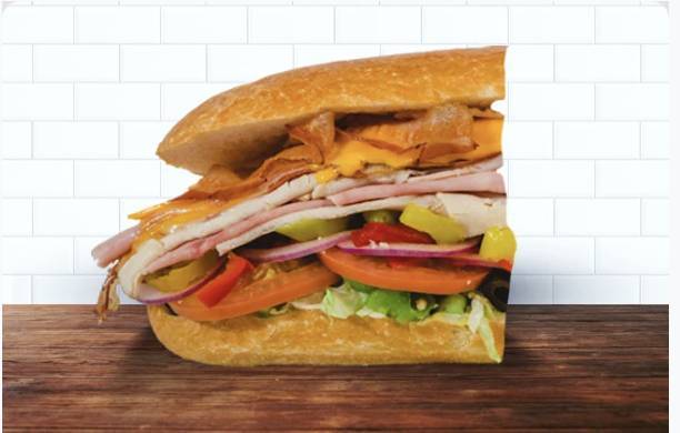 Turkey Club "Nardelli's Style" Half Grinder