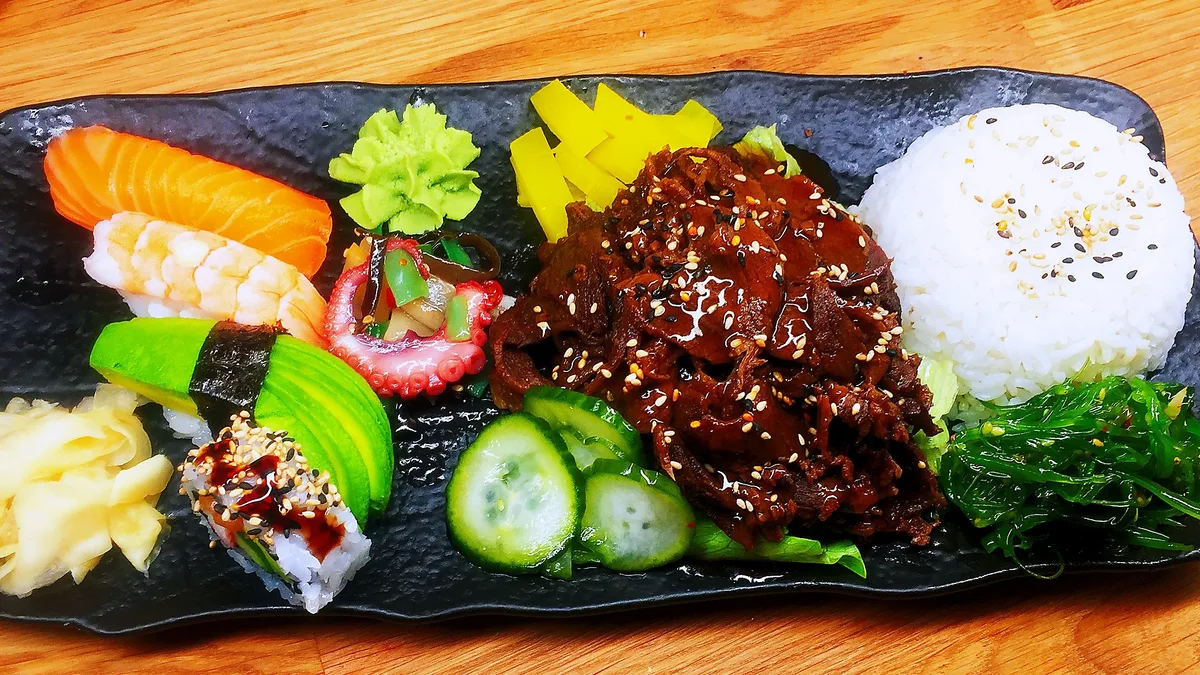 Sushi and Yakiniku