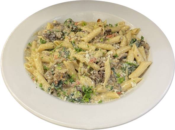 Steak and Spinach Pasta