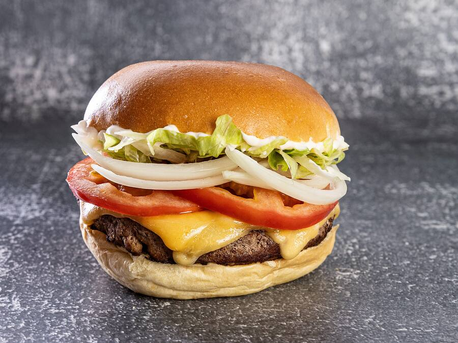 Cheese Salad Burger