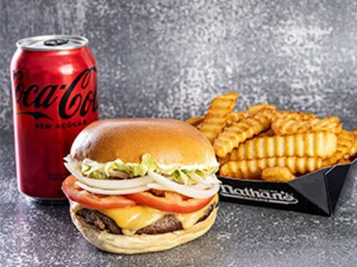 Combo Cheese Salad Burger