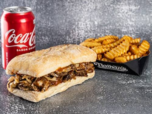 Combo New York Steak Sandwich