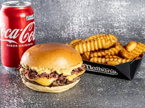 Combo Pastrami Burger