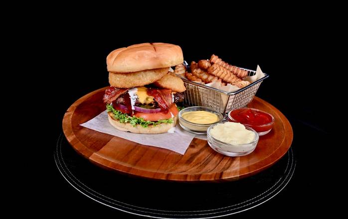 BBQ Bacon Tribeca Burger Combo